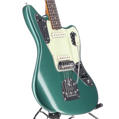 Fender Certified Pre-Owned Vintera III Mid '60s Jaguar, Rosewood Fingerboard, Sherwood Green Metallic (R1)(453612) (45362) image 3