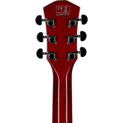 Sire Larry Carlton H7 Semi-hollowbody Electric Guitar, ST Red image 8