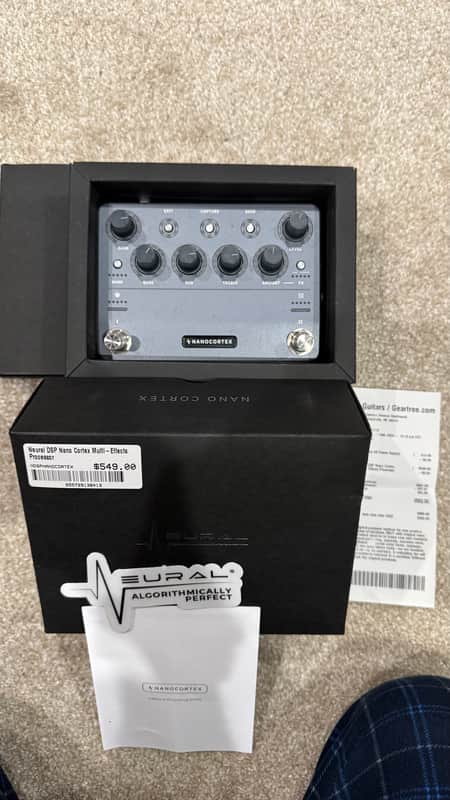Neural DSP Nano Cortex Digital Effects Modeler & Amp Processor – Mint Condition