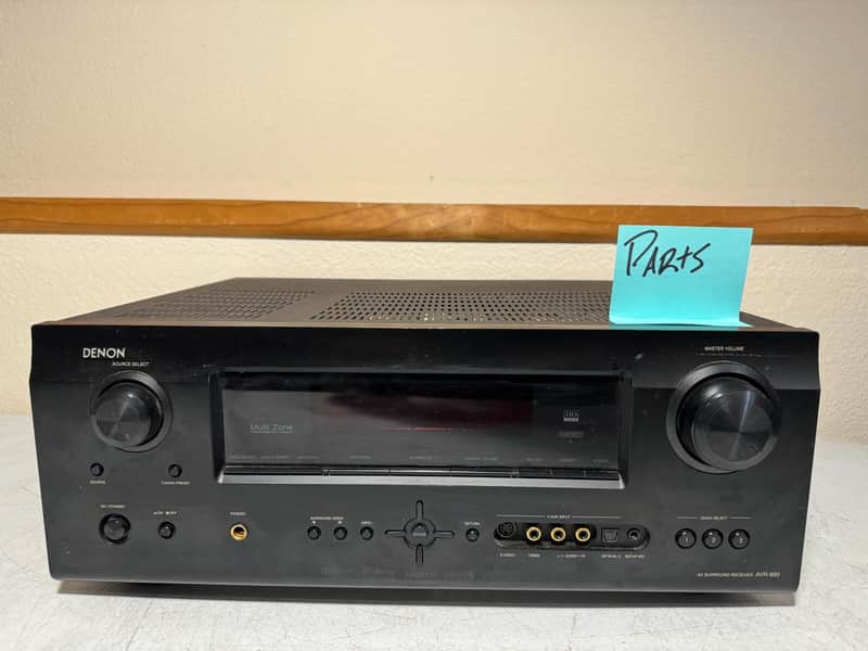 Denon AVR-890 Receiver HiFi Stereo 7.1 Channel HDMI Audiophile Audio - PARTS
