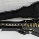 Vintage 1977 Ibanez Custom Les Paul 3 Pickup Black Beauty Guitar - Japan w/ Case