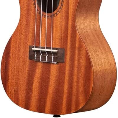 Kala KA-15C Satin Mahogany Concert Ukulele w/ Hard Case image 4