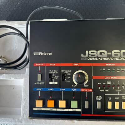 Roland JSQ-60 Digital Keyboard Recorder 1983 -1988 - Black image 2