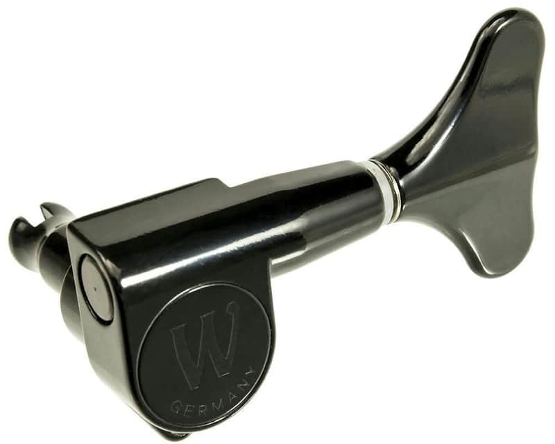 Warwick Replacement Bass Guitar Tuner, BLACK, Bass Side image 1