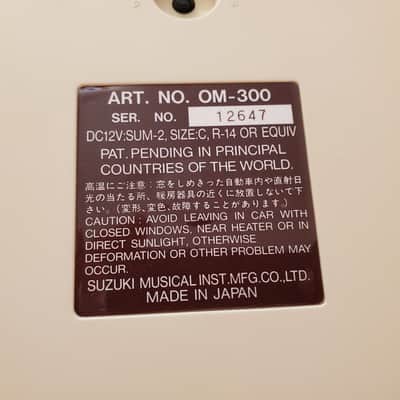 CERTIFIED!!! SUZUKI OMNICHORD OM300 INSPECTED/SERVICED AND IN AMAZING CONDITION! image 19