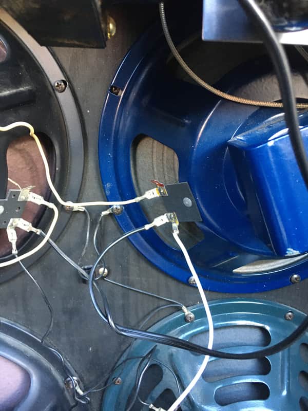 Fender Blue Frame Alnico 10” Speaker 1990’s image 1