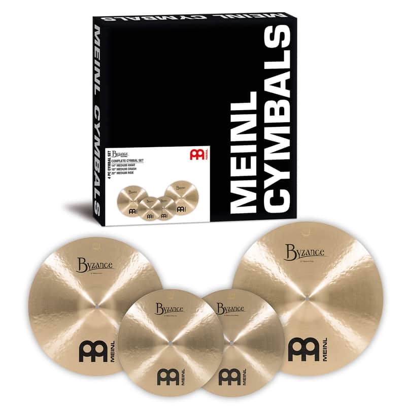 Meinl Byzance Traditional BT-CS1 Complete Cymbal Set image 1