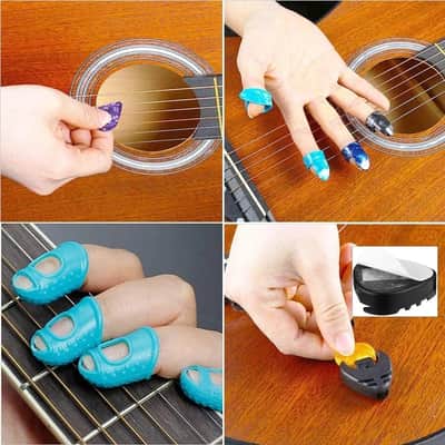 65PCS Guitar Maintenance Tool Kit – String Winder, Guitar Picks, Capo, Strings, Bridge Pins & Accessories Set for Acoustic & Electric Guitar image 6
