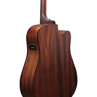Ibanez AW54LCE Left Handed Acoustic Electric Guitar - Open Pore Natural image 8