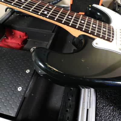 1993 Fender MIJ Stratocaster HSS Floyd Rose Blackburst image 19