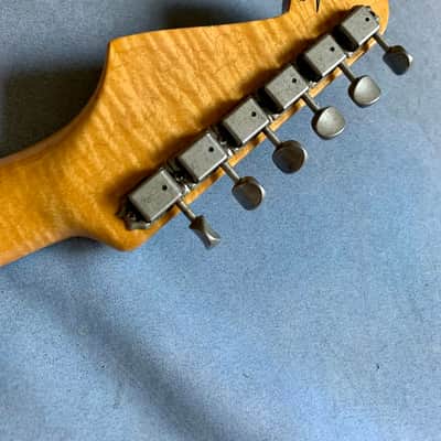 2015 Fender Custom Shop Limited Edition NAMM Show '64 Stratocaster Relic, Gold Sparkle Josefina Fat 60s Pickups image 4