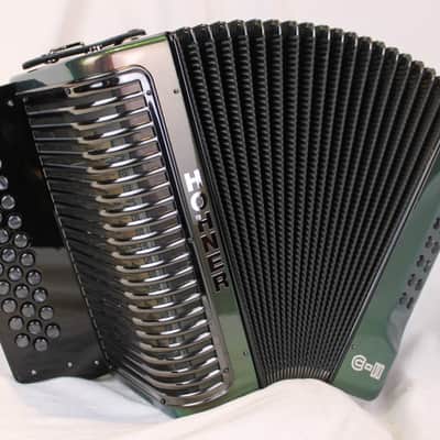 NEW Green to Gold Hohner  Corona II C-II MIG Diatonic Button Accordion FBbEb FA MM 31 12 image 1