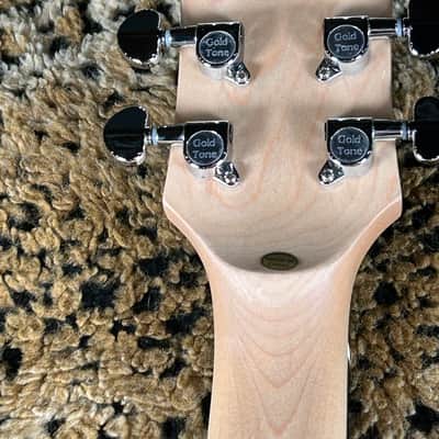 Gold Tone AC-6+ 6-String Acoustic-Electric Banjo Natural 2025 image 10