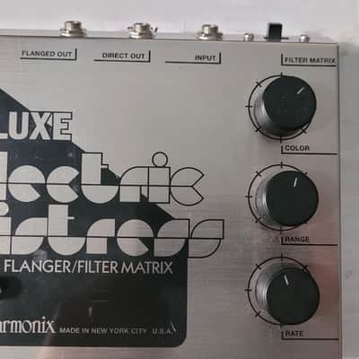 Electro-Harmonix Deluxe Electric Mistress Reissue with 24V Adapter 2008 - 2014 - Silver / Black image 11