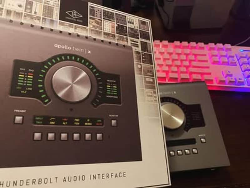 Universal Audio Apollo Twin X DUO Heritage Edition Thunderbolt 3 Audio Interface 2020 - Present - Gray image 1