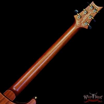 Paul Reed Smith PRS Private Stock # 11317 Custom 24 Piezo Stoptail Maple Burl Top Madagascar Rosewood Fingerboard Bonnie Pink 7.80 lbs image 5