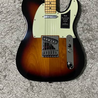Fender Player Plus Telecaster with Maple Fretboard 2021 - Present - 3-Color Sunburst image 1