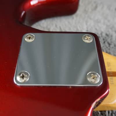 94-95 Fender Japan Jazz Bass Candy Apple Red w/ Gig Bag image 21