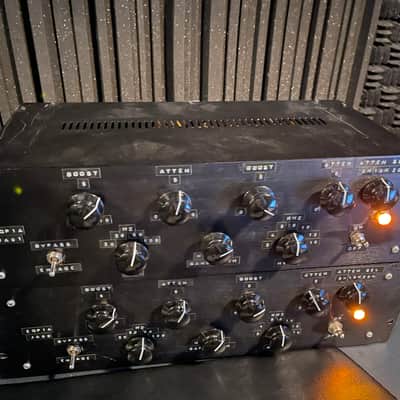 Pultec PAIR Pultec EQP-1A Clone (Cinemag, Sowter, Vintage Windings) - Black image 2