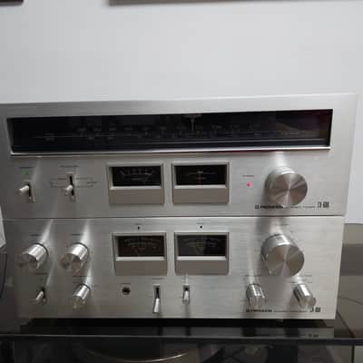 Pioneer SA-606 Amplifier and TX-606 Tuner Operational Rare image 1
