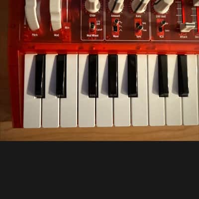 Arturia MicroBrute Red 25-Key Synthesizer 2014 - 2021 - Red image 7