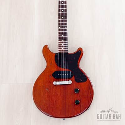1959 Gibson Les Paul Junior Double Cut Cherry Vintage Guitar w/ Case image 2