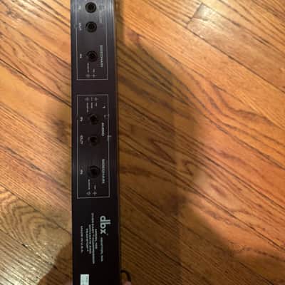 dbx 166 2-Channel Dynamics Processor 1980s - Black image 6