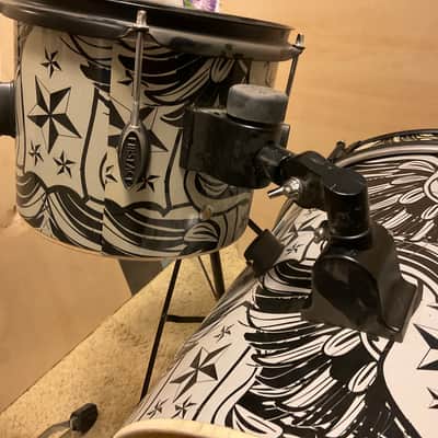 First Act MD7014 drums Evans heads, snare, kick, 1 rack and 1 floor tom image 12