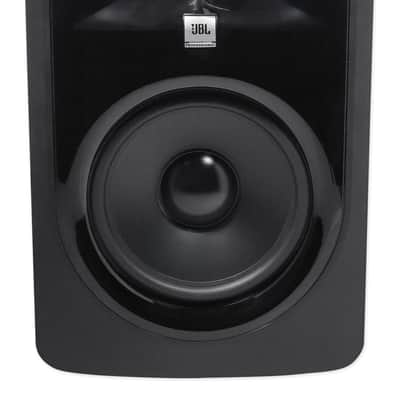 (2) JBL 306P MkII 6" Powered Active Studio Monitors Speakers+Adjustable Stands image 12