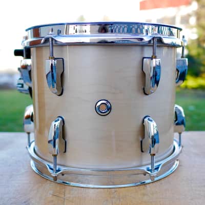 Pearl Masters Custom MMX Tom 10" x 8" Platinum Mist EXC image 4