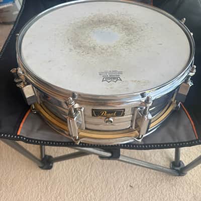 Pearl Steel Snare Drum - 5.5 x 14, MIJ image 1
