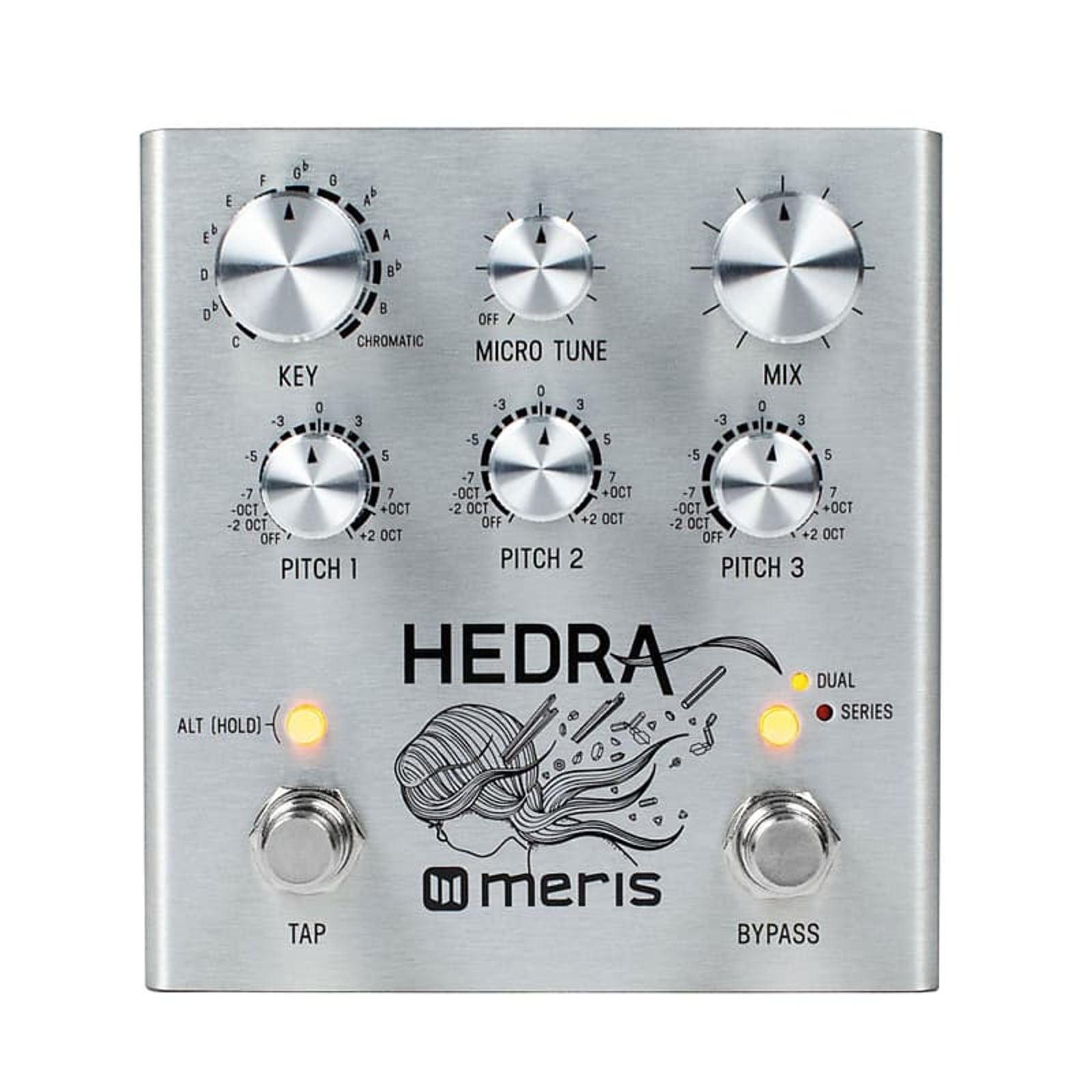 Meris HEDRA 3-Voice Pitch Shifter 本体 Meris Hedra 3-Voice Rhythmic Pitch Shifter | Reverb