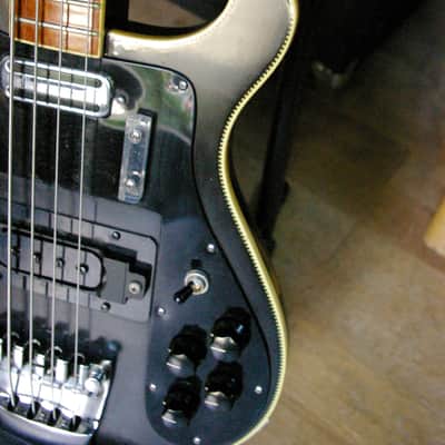 Rickenbacker 4001 1972 Mat black Iggy POP The Idiot Sessions image 11