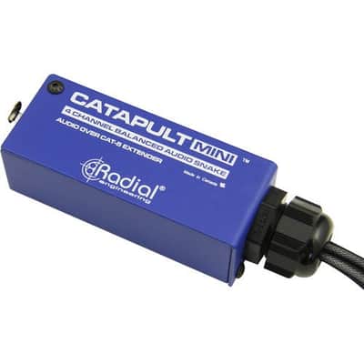 Radial Engineering Catapult MINI TX 4ch cat-5 Mini Breakout Box to XLR-F Tails image 3