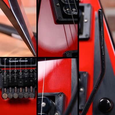 Jackson USA Custom Shop RR1 Rhoads Metallic Red w/ Black Bevels 1989 w/OHSC image 14