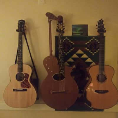 Worland Hand made harp guitar image 12