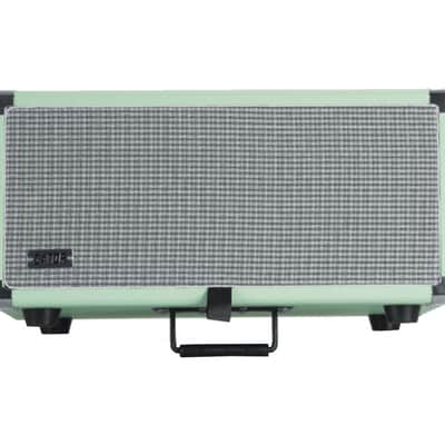 Gator Cases GR-RETRORACK-4SG Vintage Amp Vibe Rack Case – 4U Seafoam Green image 1