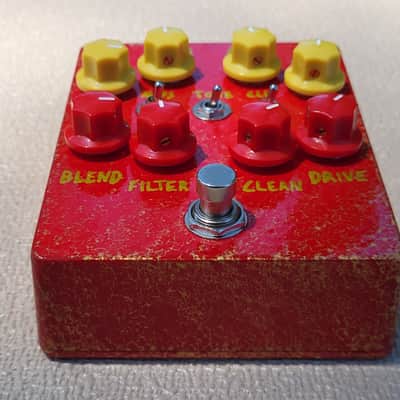 Immagine Handpainted N.E.W. Bass Overdrive effects pedal - 3