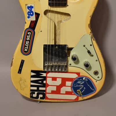 1981 Fender Bullet Standard Ivory Electric Guitar image 2