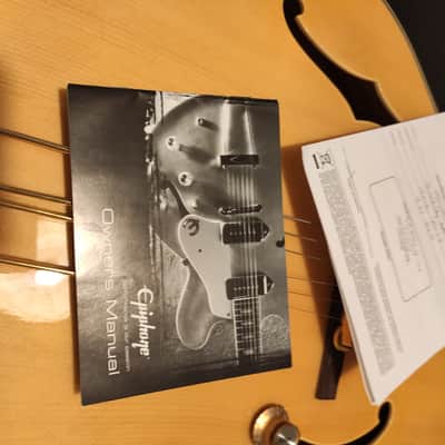 Epiphone Broadway Reissue with Rosewood Fretboard 1997 - 2018 - Natural image 14