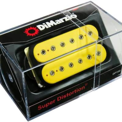 DiMarzio DP100 Super Distortion Humbucker Guitar Pickup - YELLOW - DP100Y image 1