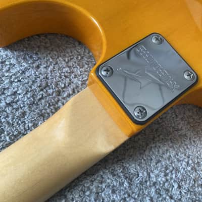 Xavier Tiger Maple Strat Style Electric Guitar, Alder Body, Maple Neck, Rosewood Fingerboard image 10