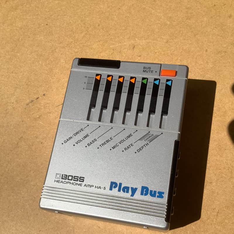 Boss HA-5 Play Bus Guitar Headphone Amp 1983 Made in Japan image 1