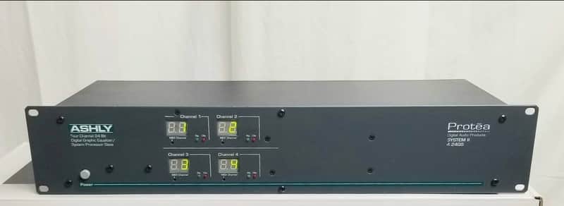 Ashly Protea System II 4.24GS Programmable 4-channel Graphic EQ image 1