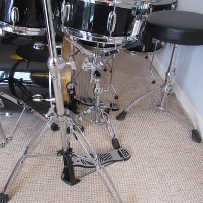 Mapex V Series Black Drum Kit with Hadware Jazz/Child/Portable -18" BD, 8"+10" TT, 12"+14" FT, 12"SN image 5