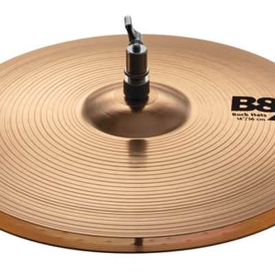 Sabian B8X 14 Inch Rock Hi Hats Pair image 2