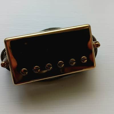 Gibson Burstbucker Pro Gold Finish - Bridge Humbucker PAF Style #2 AL 5 Alnico 5 (Early 2000s) Clean - Wound by PS image 11
