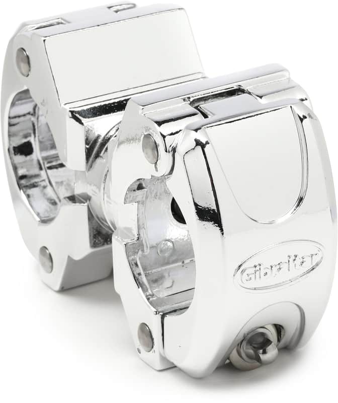Gibraltar SC-GCSAR 360-degree Adjustable Right Angle Clamp - Chrome (2-pack) Bundle image 1