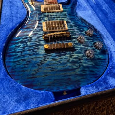 PRS 2018 McCarty 594 Wood Library 10-Top - River Blue image 11