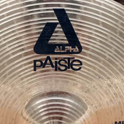 Paiste Alpha 14" Medium Hi-Hat Cymbals – Top & Bottom Pair – Made in Germany – Used image 3